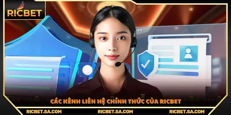 Những phương thức liên hệ Ricbet hợp lệ
